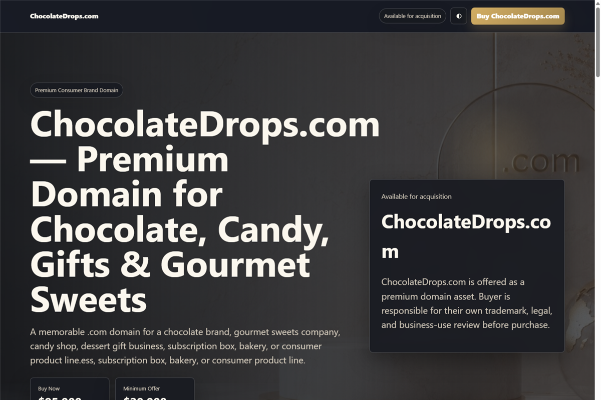chocolate Drops