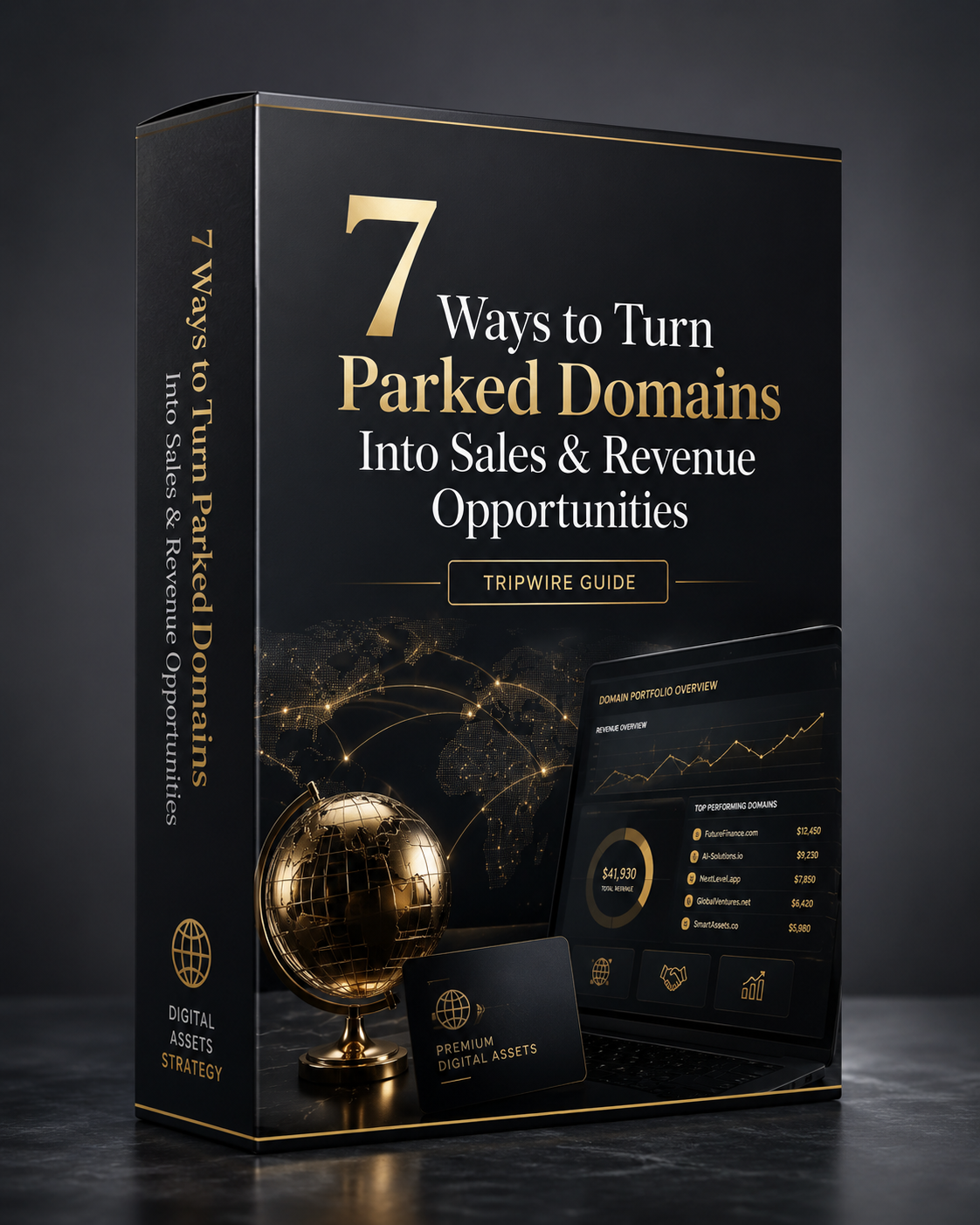 7 Ways to Turn Parked Domains Into Sales and Revenue Opportunities guide product box