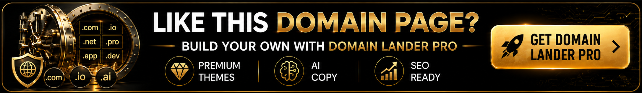 Get Domain Lander Pro